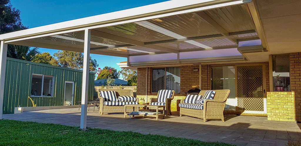 Raised Flat Roof Patio