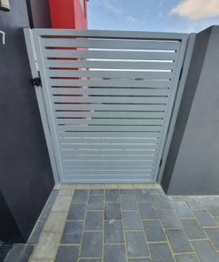Supply & Install Single Aluminium Gate (Powdercoated)