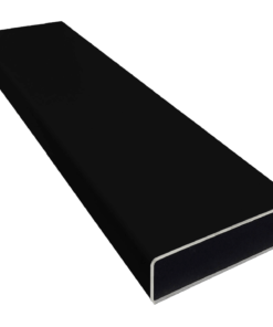 100mm Aluminium Slat in Satin Black